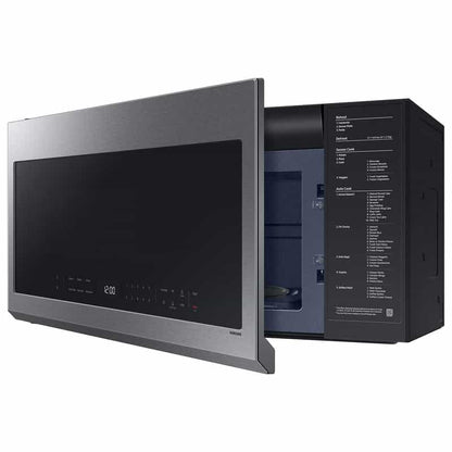 BLP00880 - Samsung 2.1 cu. ft. 1000 W Fingerprint Resistant Stainless Steel Over-the-Range Microwave with Wi-Fi - ME21DG6300SRA