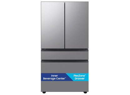BLP00807 - SAMSUNG Bespoke 36 in. 29 cu. ft. Standard Depth 4-Door French Door Refrigerator RF70F29DERAA