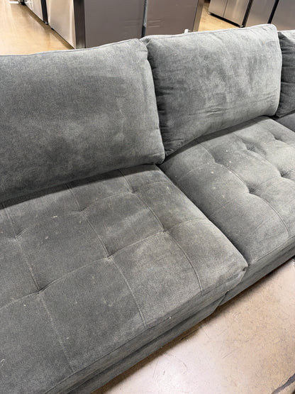 CS260086 ThomasVille Tisdale 6-Piece Fabric Sectional - Gray(Dirty)