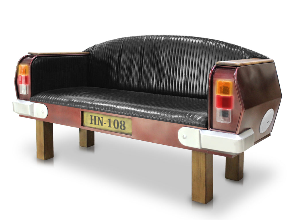 Technical Pro  Vintage Car Couch with Bluetooth Speaker and Working LED Lights XCOUCH-C