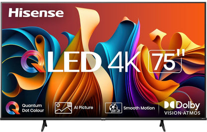 Hisense - 75" Class QD6 Series QLED 4K UHD Smart Google TV 75QD6N-CD