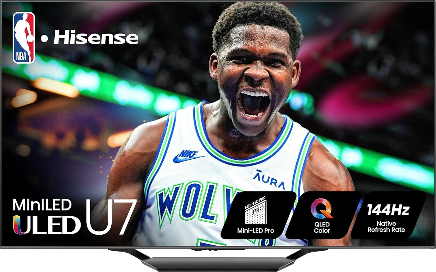 Hisense 75 U7 Series Mini-LED QLED 4K UHD Smart Google  75U7N-R