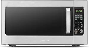 Toshiba Large Countertop Microwave with Smart Sensor 2.2 CU FT STAINLESS STEEL  ML-EM62PSS-R