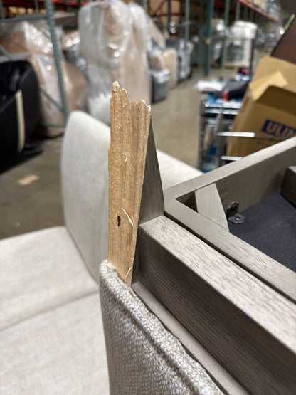 CS260037 Goodwin Dining Table and 6 Chairs (some damaged pieces)