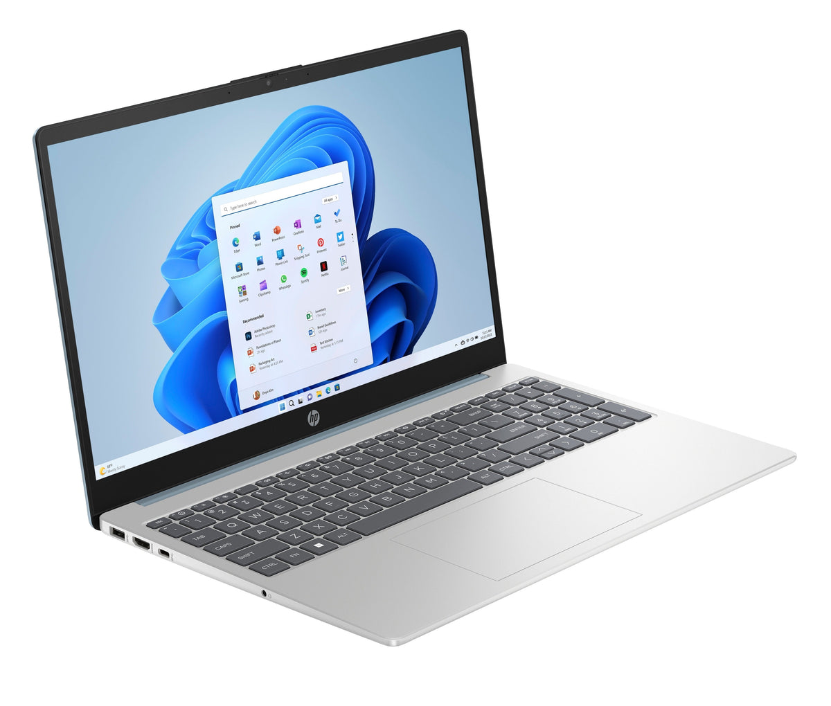 HP 15-FD0628DS 15.6" Touch HD Notebook, Intel N100, 0.8GHz, 4GB RAM, 128GB SSD, Win11HS - 8L1H1UAR-C