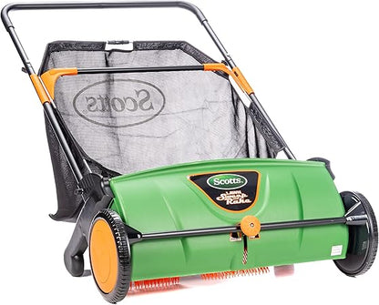 AC250146 Scotts Outdoor Power Tools LSW70026S 26-Inch Push Lawn Sweeper, Black/Green