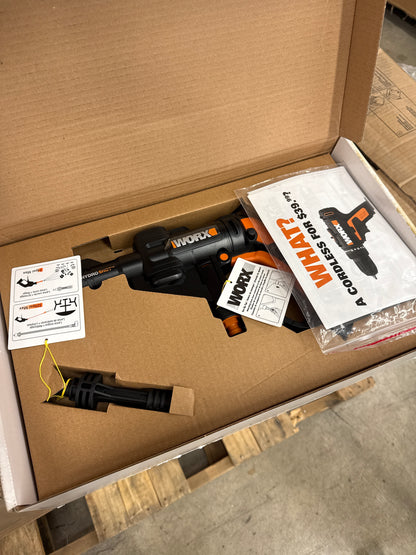 AC250017 WORX WG629 Hydroshot 20V PowerShare 2.0 Ah 320 PSI Cordless Portable Power Cleaner