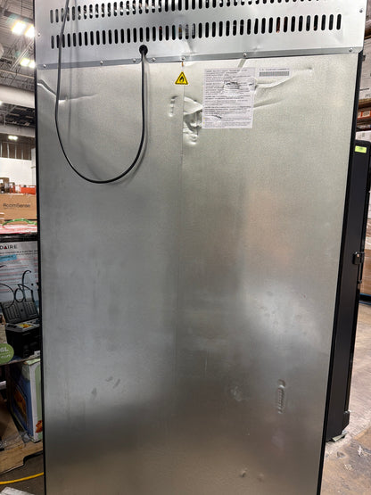 AC260280 Hamilton Beach 20.5 Cu Ft Commercial Glass Door Refrigerator HBCBC2050 (Back-Major Dents)