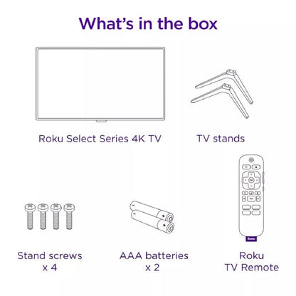 Roku - 65" Class Select Series 4K Smart Roku TV 65R4A4-C