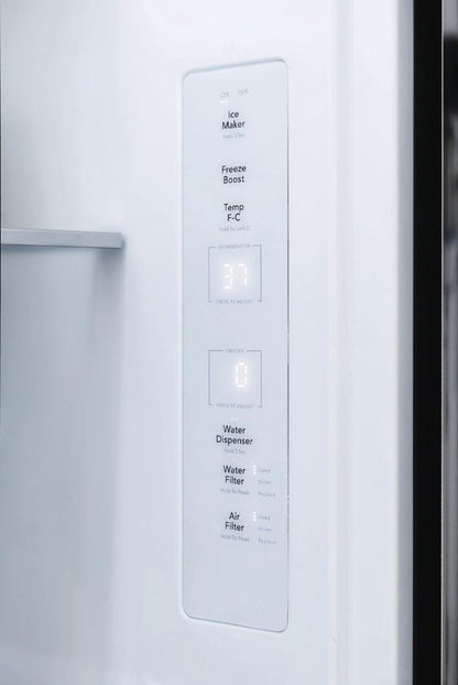 Frigidaire Gallery - 30 in. 20 cu. ft. Standard Depth French Door Refrigerator with Internal Water Dispenser - Stainless Steel  - GRFN2023AF- SN 1K41570422