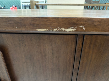 AH112 Paloma Brown Dining Server(Chipped finish)