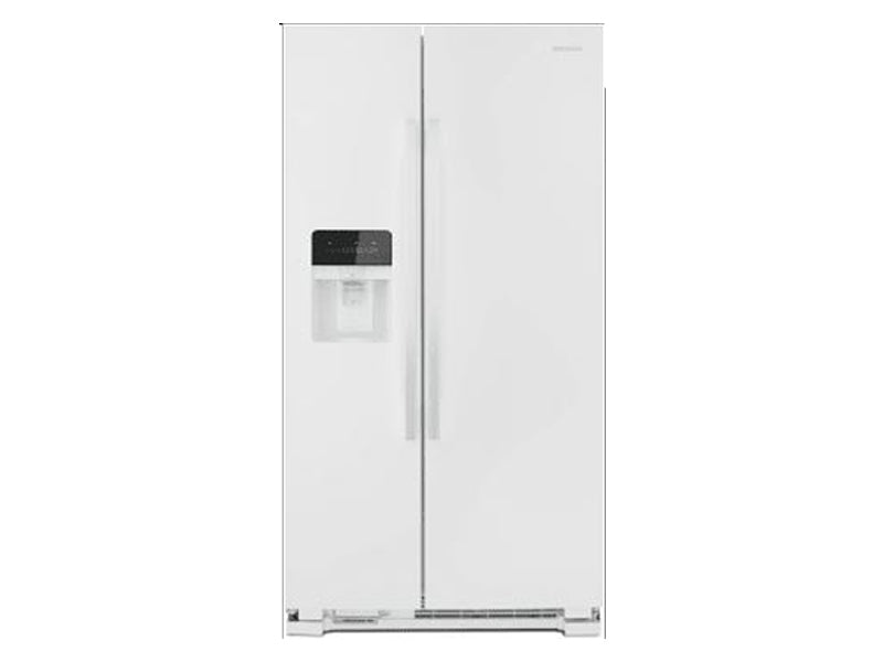 BLP00403 - Amana - 21.4 Cu. Ft. Side-by-Side Refrigerator - White - DENTED