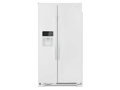 BLP00403 - Amana - 21.4 Cu. Ft. Side-by-Side Refrigerator - White - DENTED