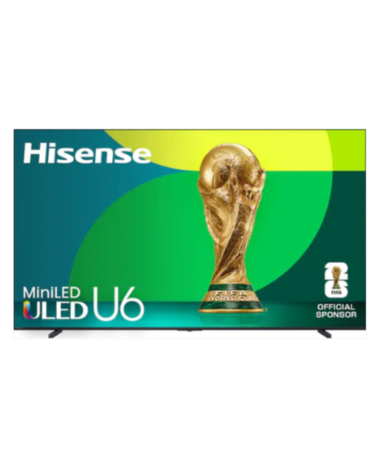 AZ0000000002476 Hisense - 100" Class U6 Series MiniLED QLED UHD 4K HDR Smart Fire TV 100U65QF-R As is No Warranty