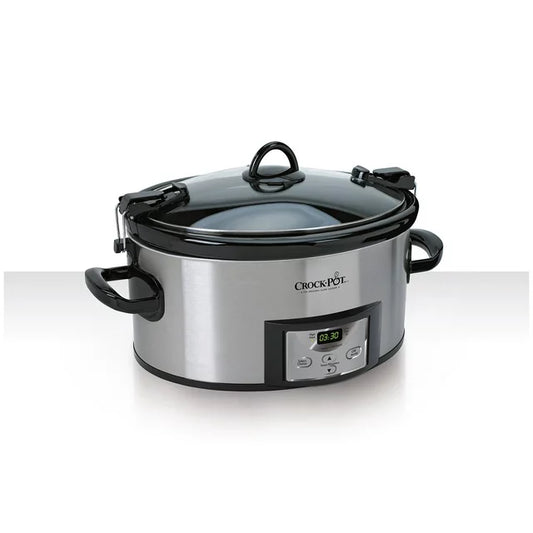 Crock-Pot Programmable Cook & Carry 7-Quart Slow Cooker