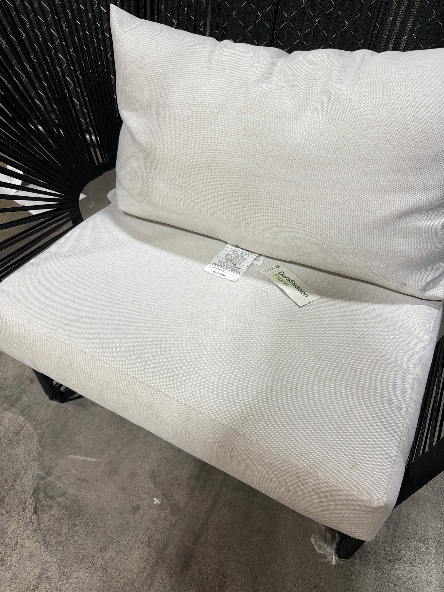 AC260246 Mackworth Patio Statement Armless Chair(Good condition)