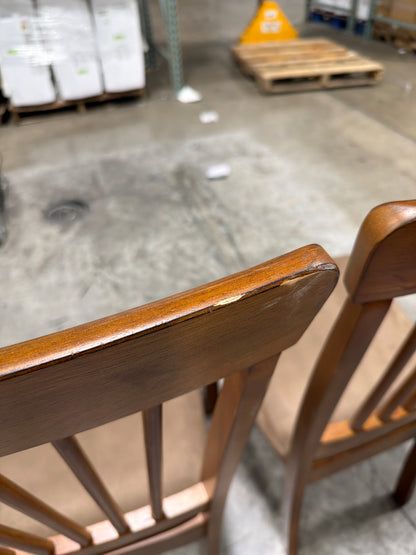 AH135 Berringer Spindle Back Dining Chair (Set of 2)(Scratch)