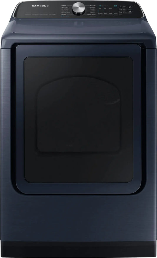 Samsung - 7.4 cu. ft. Smart Electric Dryer with Sensor Dry in Brushed Black - DVE47CG3500VA3 (0BV35BCX602402N)