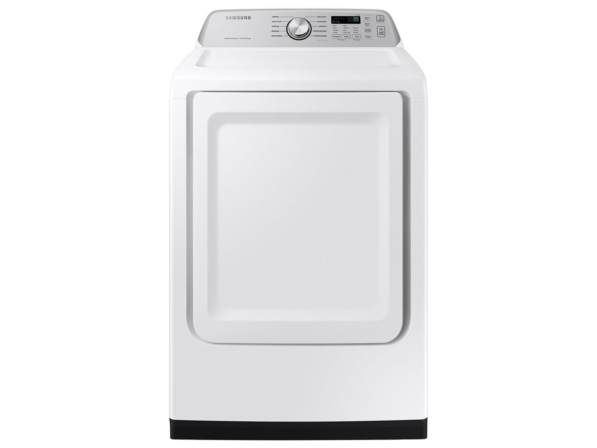 BLP00871 - Samsung 7.4 Cu. Ft. Smart Gas Dryer with Sensor Dry in White - DVG47CG3500WA
