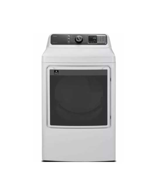 Midea GAS DRYER WITH 7.5 CU.FT. , SENSOR DRY, MLG45N3BWW-R