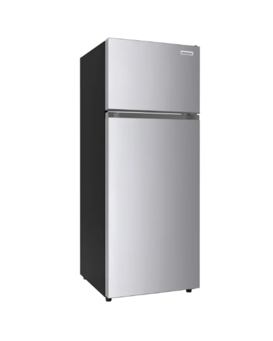 AC250519 Frigidaire, 2 Door Apartment Size Refrigerator/Freezer Combo, 7.5 cu ft, Platinum Series, Stainless, 23" D x 21.5" W x 55.5" H