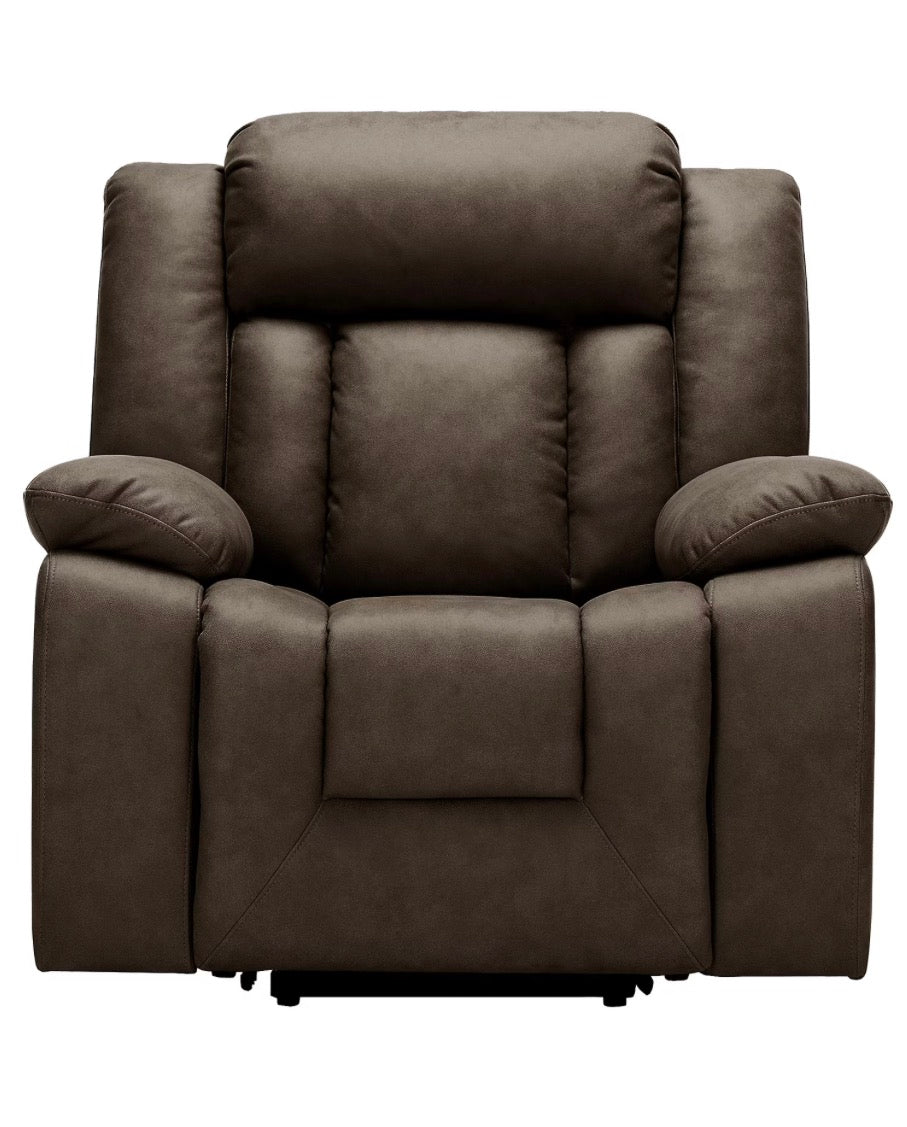 BJF250311 Stearns & Foster Halston Power Lift Heat-Massage Recliner - AS-IS