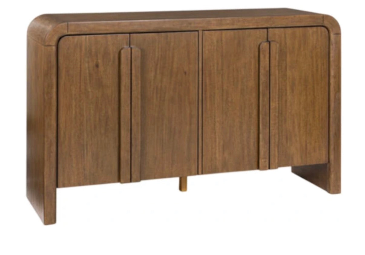 AH112 Paloma Brown Dining Server(Chipped finish)
