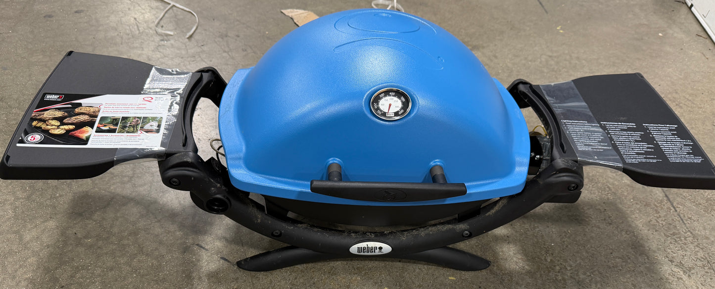 AC250958 Weber Q 1200 Gas Grill (Blue)