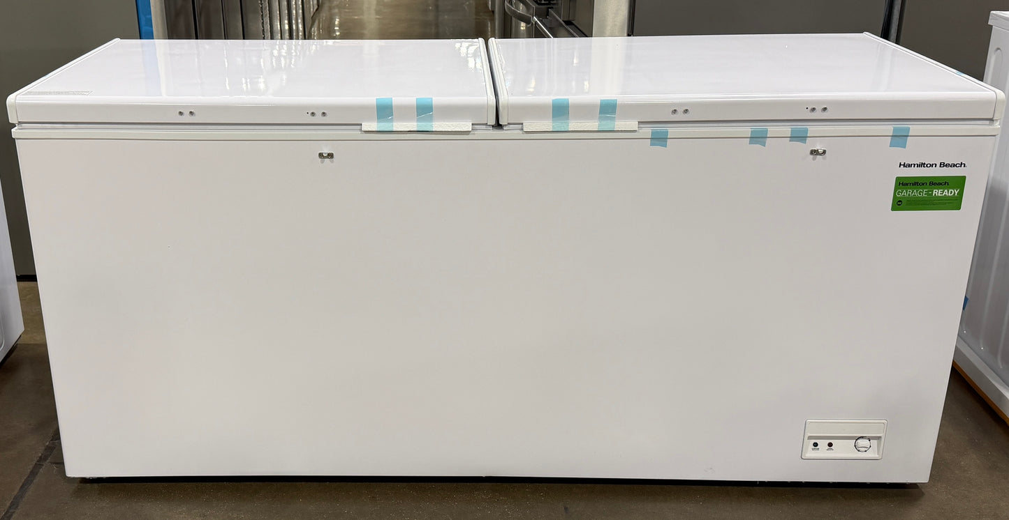 AC260020 Hamilton Beach 79.1 in. 21.0 cu. ft. Manual Defrost Chest Freezer in White