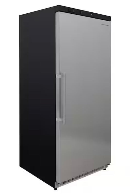 AC260390 Hamilton Beach 28 in. 19 Cu. Ft. Manual Defrost Commercial Upright Freezer - HBFRF1980 - (major dent)