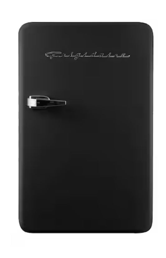 AC260387 Frigidaire 3.2 cu. ft. Retro Mini Fridge in Black with Freezer - EFR372