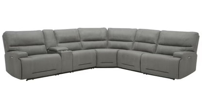 CS260032 Argento 6-Piece Fabric Power Reclining Sectional Sofa