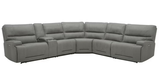 CS260032 Argento 6-Piece Fabric Power Reclining Sectional Sofa