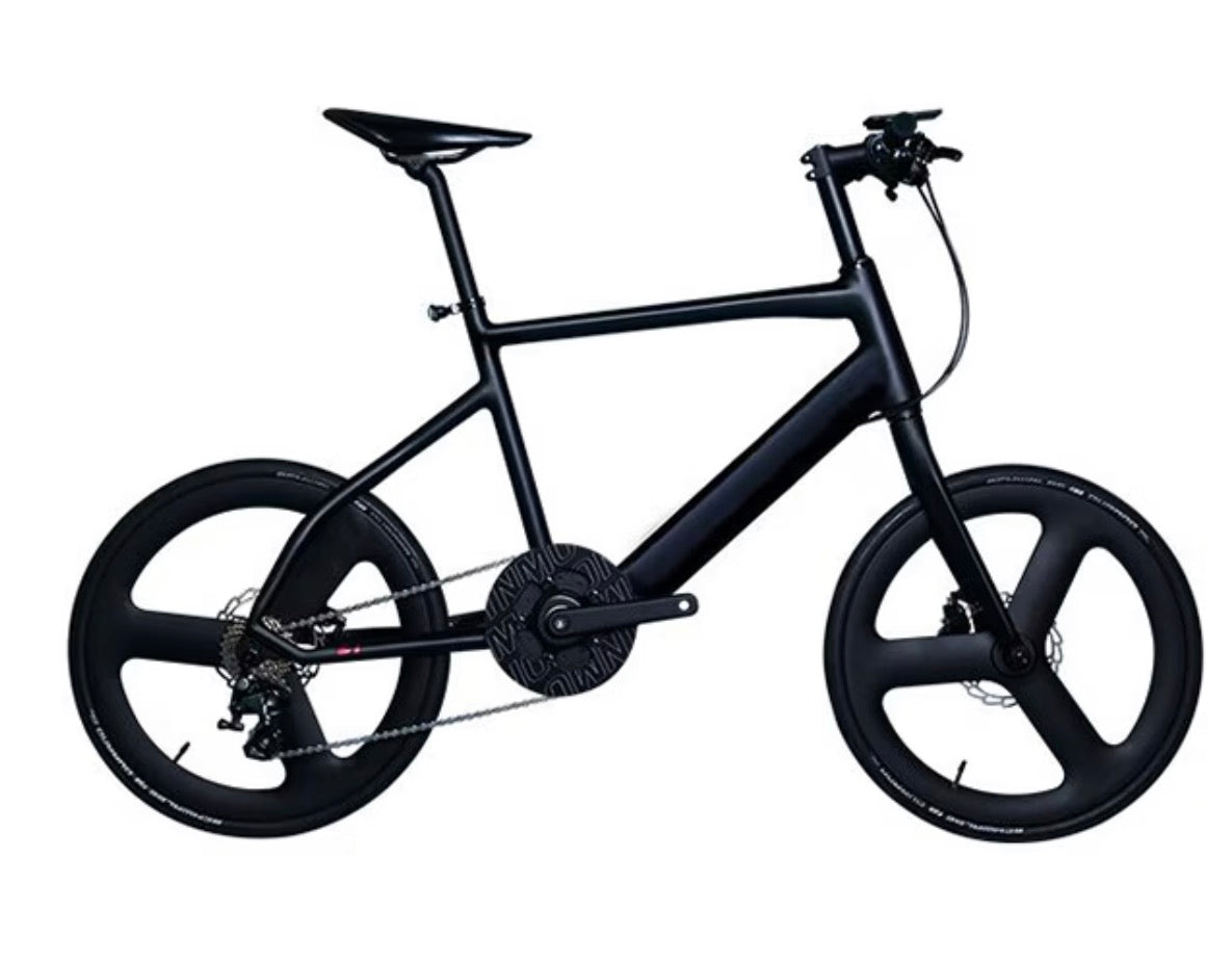 AC260277 Bicicleta asistata electric KOOWHEEL Carbon S1, 20 inch, negru