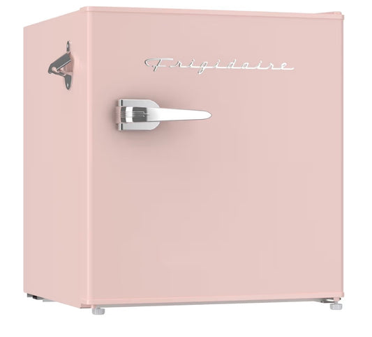 AC260191 Retro Mini Refrigerator-Energy Saving-Adjustable Thermostat Control-Side Mounted Bottle Opener - EFR176