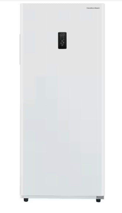 AC260181 HBFRF1798 Hamilton Beach 17 cu. ft. Frost Free Upright Convertible Freezer/Refrigerator in White - Dented