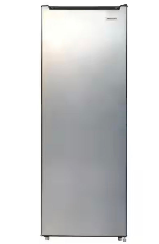 AC260203 EFRF698 Frigidaire 21.26 in. wide 6.5 cu. ft. Upright Freezer, Platinum Silver