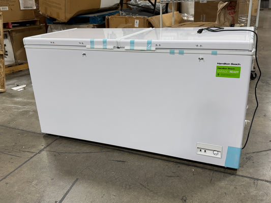 AC250599 66.3 in. 17 cu. ft. Manual Defrost Chest Freezer in White