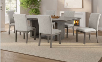 CS260037 Goodwin Dining Table and 6 Chairs (some damaged pieces)