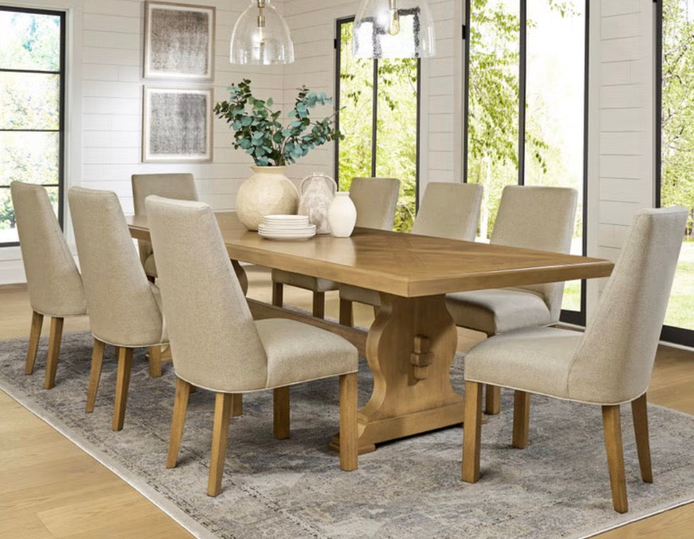 CS260033 Pennfield Dining Table and 8 Chairs