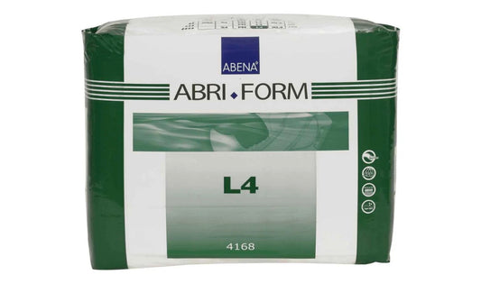 AC260028 Abena Abri-Form Comfort Level 4 Adult Diapers w/ Plastic Backing