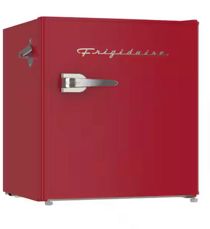 AC260056 1.6 cu ft Mini Refrigerator in Red with Freezer - Dented
