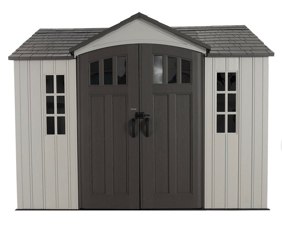 BJF250423 Lifetime 10' x 8' Outdoor Storage Shed(Good Condition)