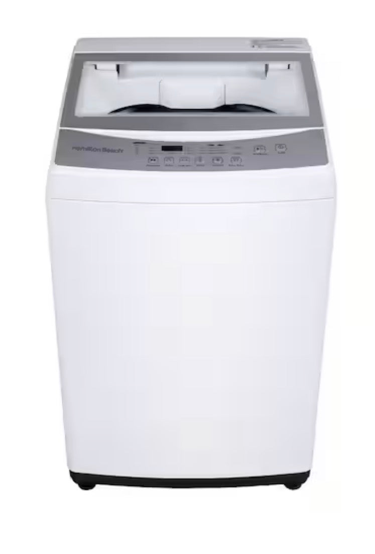 AC260420 Hamilton Beach 21.5 in. W 2.0 cu. Ft. Portable Top Load Washing Machine in White - HBPW210 (minor dents)