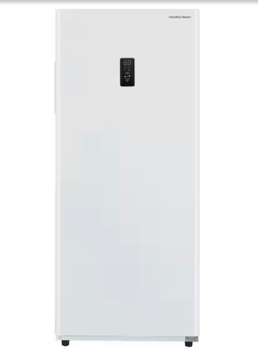 AC260414 Hamilton Beach 17 cu. ft. Frost Free Upright Convertible Freezer/Refrigerator in White - HBFRF1798 (minor dent)