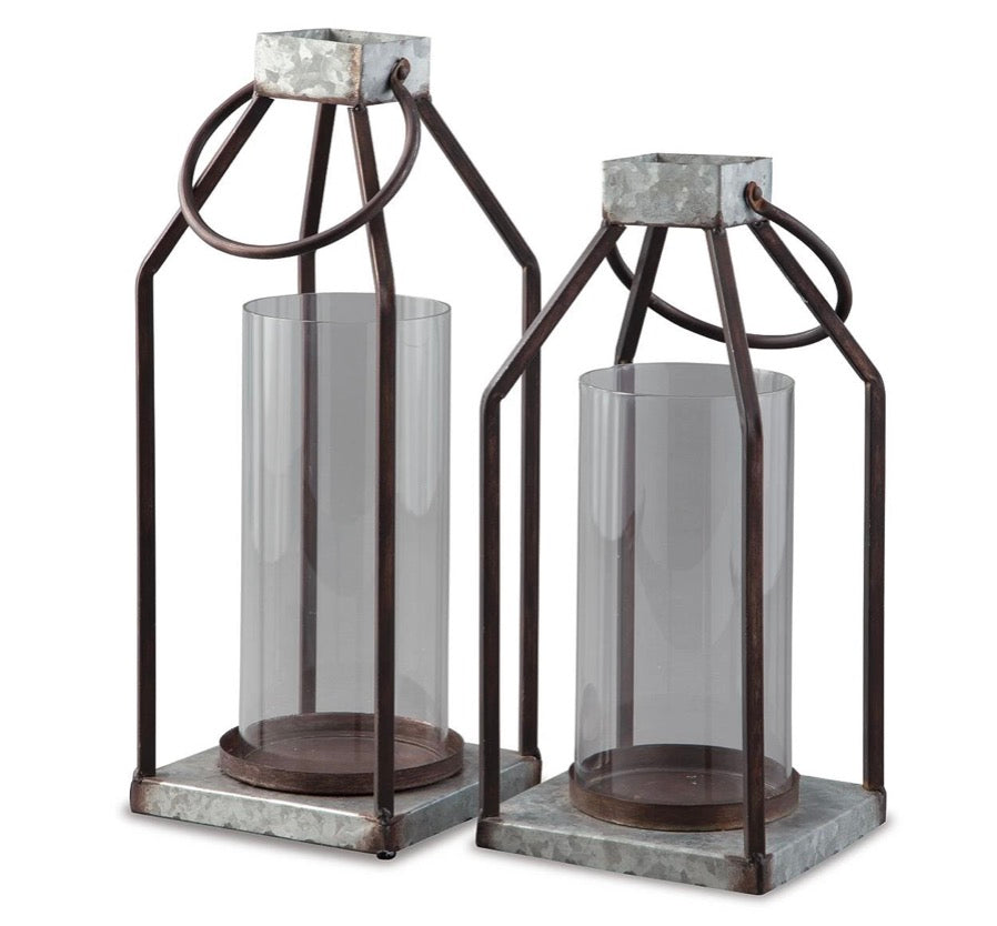 AH156 Diedrick Indoor/Outdoor Lantern (Set of 2)