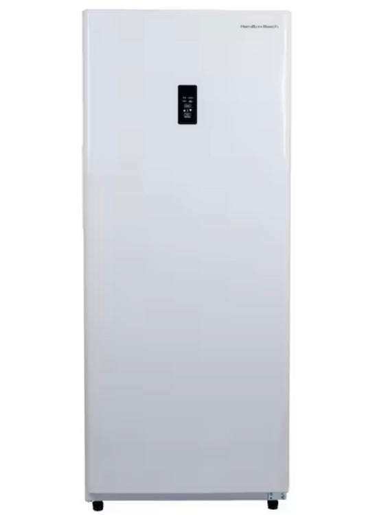 AC260308 Hamilton Beach 14 cu. ft. Frost Free Upright Convertible Freezer/Refrigerator in White - HBFRF1798 (major dents)