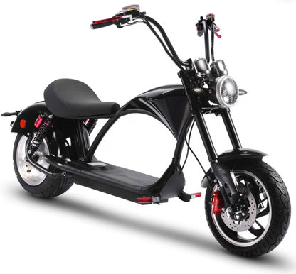 AC260276 MotoTec Lowboy 60v 20ah 2500w Lithium Scooter Black