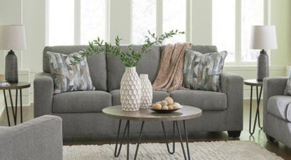 AH105 Deltona Graphite Living Room Sofa(Cushion dirty)