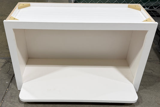 AC260082 Microwave White Cabinet